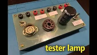 RETROWARSZTAT. Prosty tester lamp elektronowych / Simply tube tester