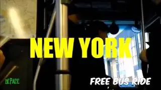 NEW YORK NEW YORK FREE BUS RIDE