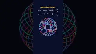 Spirograph Animation #shorts #short #physics #maths