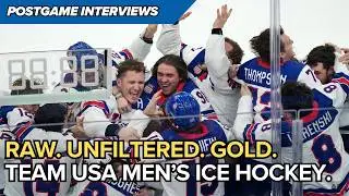 46 Years in the Making &mdash; Team USA's First Words After Olympic Gold