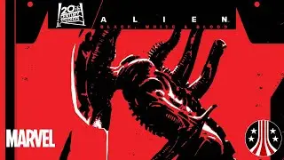 ALIEN: BLACK WHITE & BLOOD (2024) | 3 Historias de horror | Comic Narrado-Primera Parte #marvel