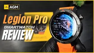 ОБЗОР AGM Legion Pro: GPS | Офлайн-карта | Водонепроницаемые смарт-часы IP68