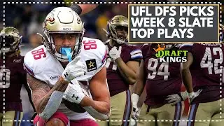 Week 8 UFL DFS Picks: Use These Players In Your DraftKings Lineups