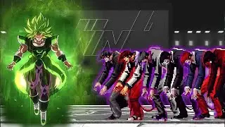[Mugen KOF] Broly's Rage: Destroying the Strongest KOF Teams! Dragon Ballz vs Mugen Multiverse