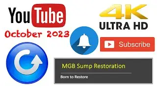 MGB GT Oil Pan/ Sump Restoration