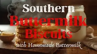 Southern Style Buttermilk Biscuits + Hack for Soft, Fluffy Biscuits Every Time! #biscuits #baking