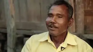 Forrest man in majuli...india