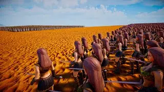 20,000,000 GIRL WARRIORS vs 1,500 CLEOPATRA | Ultimate Epic Battle Simulator 2