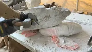 Stone Sculpture Commission for McDonalds