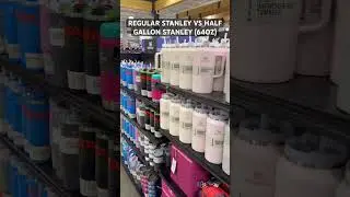 Обычный стакан Stanley против кувшина Stanley на 64 унции