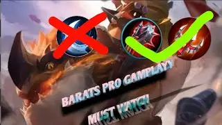 THIS IS THE CORRECT WAY TO BUILD BARATS ITEM! | MOBILE LEGENDS
