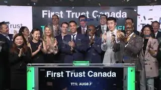 First Trust Canada opens Toronto Stock Exchange, October 21, 2019
