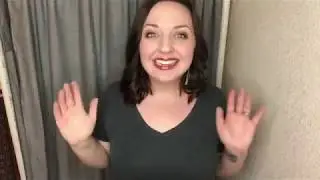 LULAROE CHRISTY TEE SIZE REFERENCE VIDEO