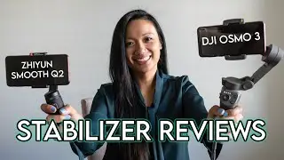 DJI Osmo Mobile 3 vs Zhiyun Smooth Q2 - Stabilizer Reviews II Gimbals for Vlogging & Live Streaming