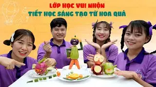 Lớp Học Vui Nhộn – Tiết Học Sáng Tạo Từ Hoa Quả ❤ BIBI TV ❤