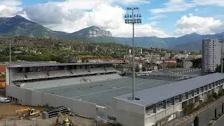 Travaux : Le stade municipal de Chambéry avance bien
