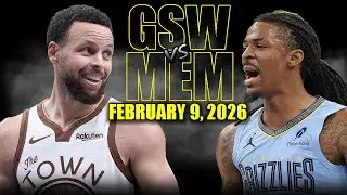 Golden State Warriors vs Memphis Grizzlies Full Game Highlights &ndash; February 9, 2026 | NBA Season