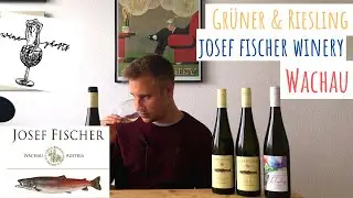 Tasting Gr&uuml;ner Veltliner and Riesling Wine Ghosts from Josef Fischer, Wachau