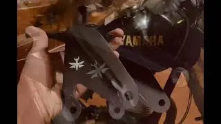 YAMAHA SR125 Customized Headlight Bracket