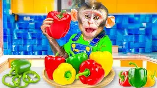 Monkey Chef Challenge Harvesting and Cooking Adventure | Tipi Monkey