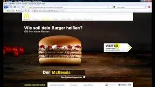 INTERNETM&Uuml;LL CLASSIC -MEIN EIGENER MCCES BURGER