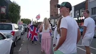 Epping, The Bell Hotel Sunday protest. Part 2.