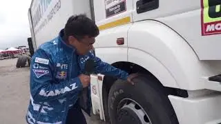 Видео-отзыв о ЦМК шинах КАМА от команды КАМАЗ-мастер после ралли ДАКАР-2019