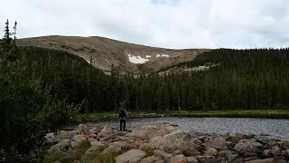 Rainbow Lakes Trailhead Relaxing Silent Hiking Video Peaceful ASMR Nature Sounds In The Mountains