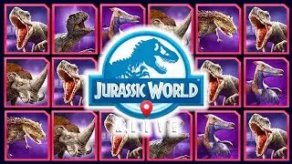 ALL LEGENDARY RAID BOSSES (SCORPIUS REX) (JURASSIC WORLD ALIVE)