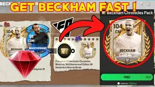 КАК ПОЛУЧИТЬ 104 CM BECKHAM CHRONICLES ПОЛНЫЕ УНИВЕРСАЛЬНЫЕ ЖЕТОНЫ МАШЕРАНО В EA FC FIFA MOBILE 25
