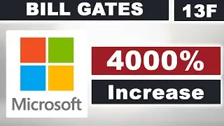 Why Bill Gates Trust Bought Microsoft Stock $MSFT?