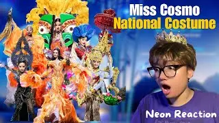 M8 | National Costume 2024 | Miss Cosmo | Reaction by #neonreaction