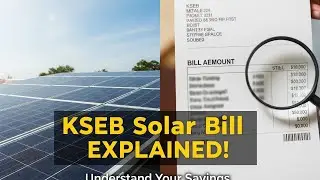 Solar Bill Explanation- KSEB