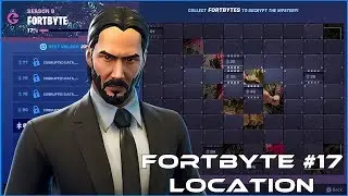 FORTBYTE # 17 LOCATION - FORTNITE BATTLE ROYALE