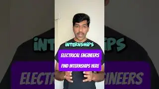 Electrical Engineers can find Internships here! #internship #intern #ee #usa #india #masters #f1visa