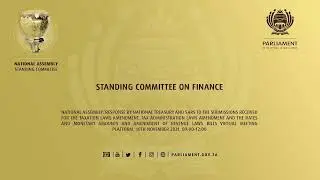 Standing Committee on Finance, 10th November 2021