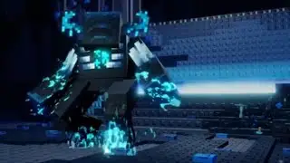 🌟 Неофициальный концепт скина!🐾 Концепт скина &laquo;Warden&raquo; из игры Minecraft на Guest 666