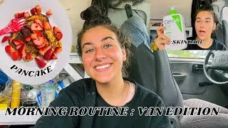 MORNING ROUTINE VAN EDITION | SOLO FEMALE VAN LIFE IN CANADA