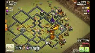 DRAGON-LIGHTNING-FREEZE ATTACK STRATEGY FOR TH9 PLAYERS.