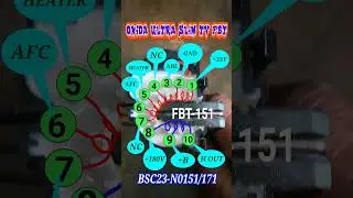 Fly back transformer | Onida ultra slim tv fbt | Onida tv fbt-151 #shorts
