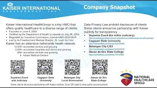 Kaiser Company Snapshot