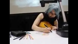C2E2 2014: Live Drawing Session with Ashley Riot