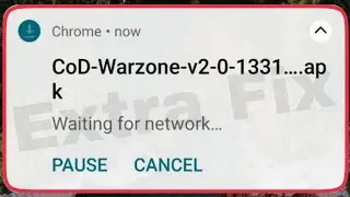 How To Fix Waiting for network On Downloading In Google Chrome App