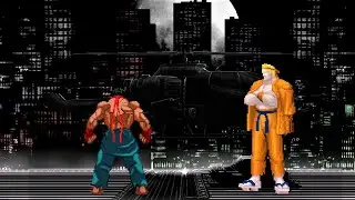 Kage VS Oldmon! The Best Gods Fight! [KOF MUGEN]