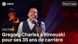 La musique de Gregory Charles r&eacute;sonne dans la cath&eacute;drale de Rimouski