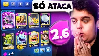 ESSE DECK SÓ TEM ATAQUE E *DA MUITO CERTO!