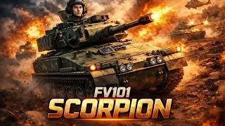 🔥FV101 Scorpion! รถถังเบาอังกฤษสุดโหด ที่เร็วแรงจนศัตรูตั้งตัวไม่ทัน | เปิดตำนานนักฆ่าความเร็วสูง🇹🇭