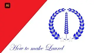 How to Create Laurel Leaves in Illustrator | Vector Logo Tutorial
