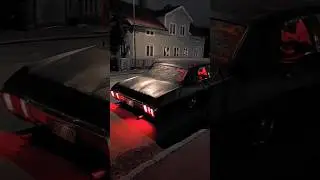 Beercar Pilsnerbil - V8 straight pipe sound & airride - Chevy Impala 1970 Sweden #shorts #short
