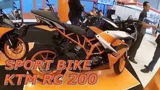 NEW 2017 KTM RC 200 UNDERBELLY MUFFLER SPORT BIKE